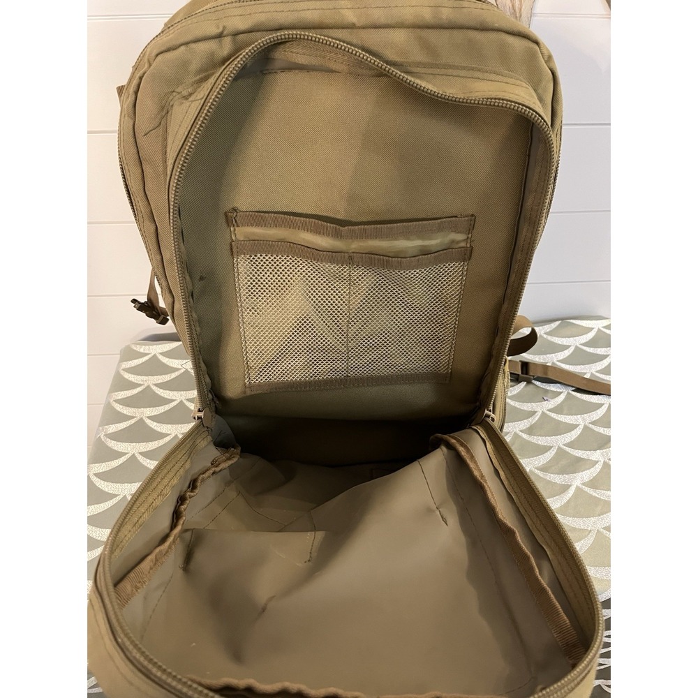 Armyman Tactical Backpack Coyote Tan 3 Day Assault Pack Military MOLLE 40L Bag - Picture 7 of 13